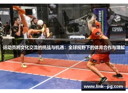 运动员跨文化交流的挑战与机遇：全球视野下的体育合作与理解